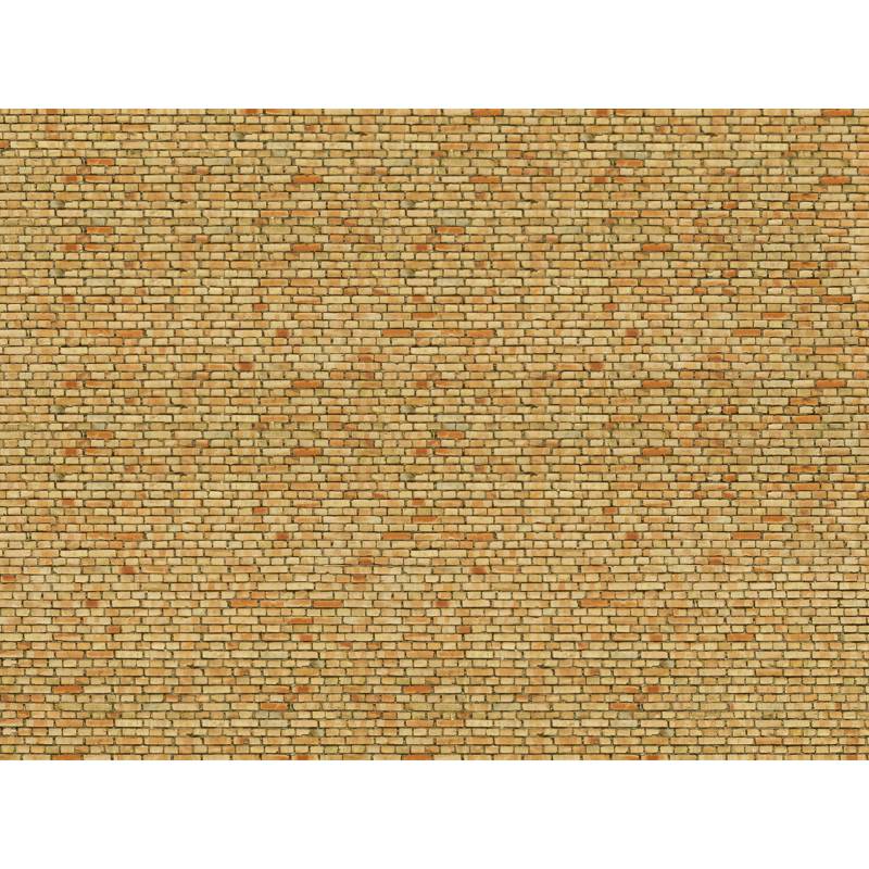 Noch 56613 - 3D Cardboard Sheet “Clinker” - H0
