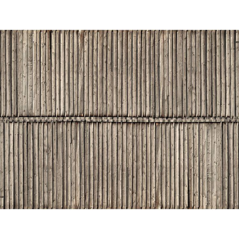 Noch 56664 - Feuille de carton 3D « Mur en bois » - H0
