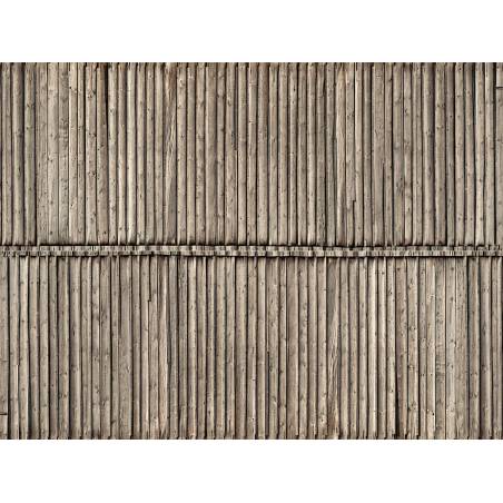 Noch 56664 - 3D Cardboard Sheet “Timber Wall” - H0