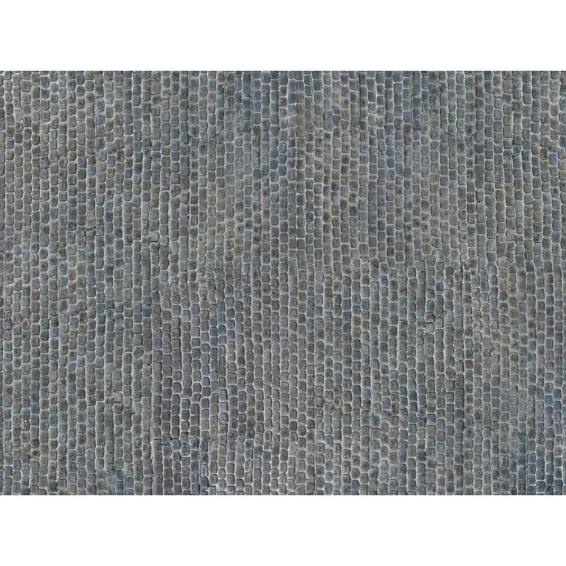 Noch 56721 - Feuille de carton 3D « Pavé de la vieille ville » - H0