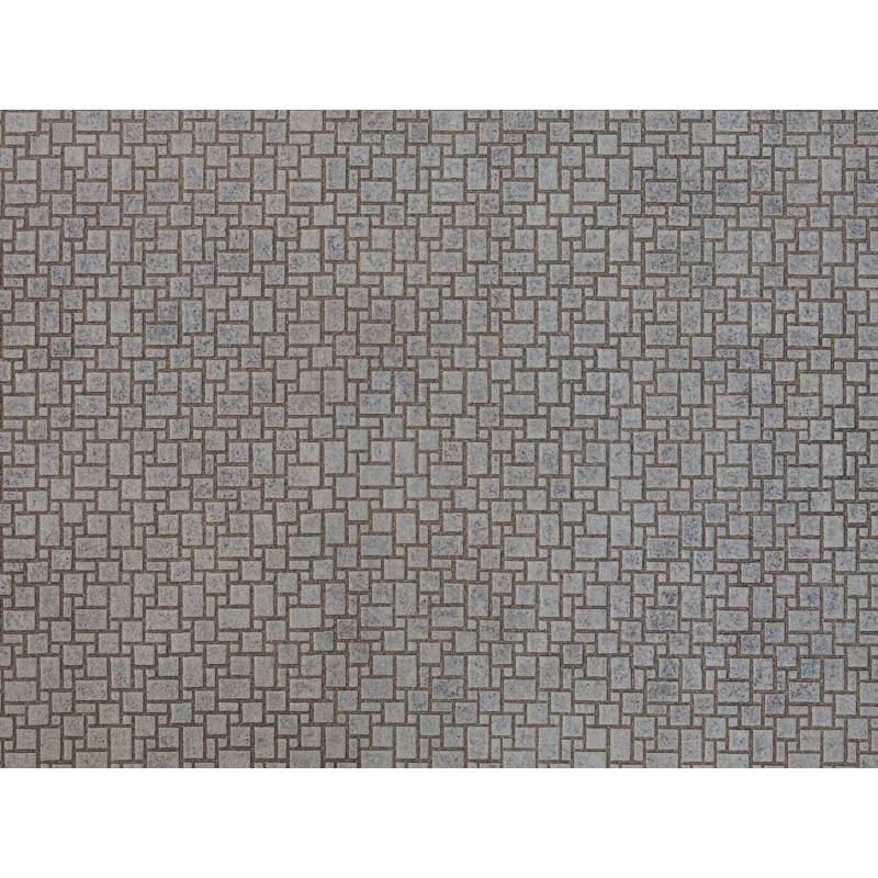 Noch 56722 - 3D-Kartonplatte “Modernes Pflaster” - H0