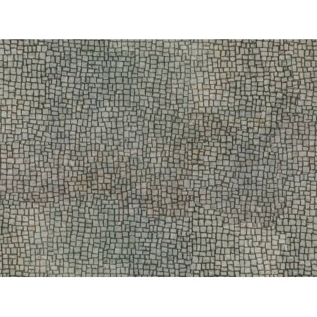 Noch 56723 - 3D-Kartonplatte “Unregelmäßiges Pflaster” - H0