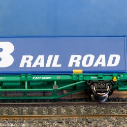 Piko 97167 - Wagon plat 2 essieux H0