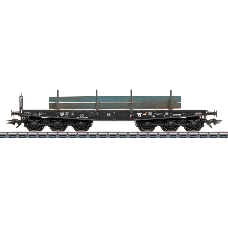 Marklin 48678 - Wagon-plat SSym 46 pour le transport de charges lourdes