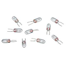 Marklin E610040 - Ampoules à incandescence 19 V/70 mA bi-broches, lot de 10