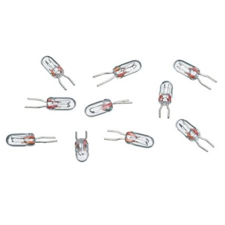 Marklin E610040 - Ampoules à incandescence 19 V/70 mA bi-broches, lot de 10