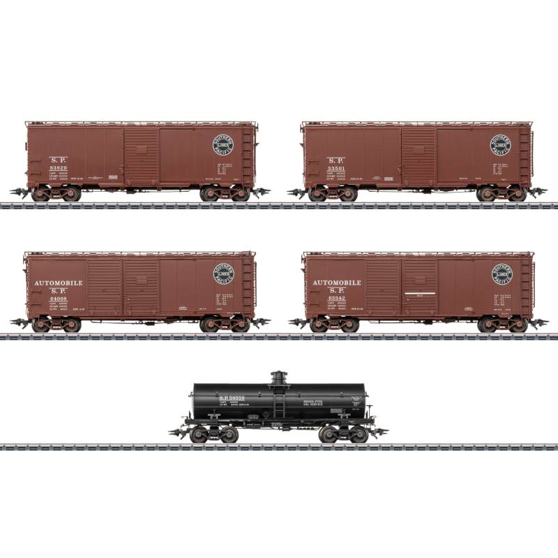 Marklin 45667 - Coffret de wagons marchandises Southern Pacific