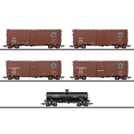 Marklin 45667 - Coffret de wagons marchandises Southern Pacific
