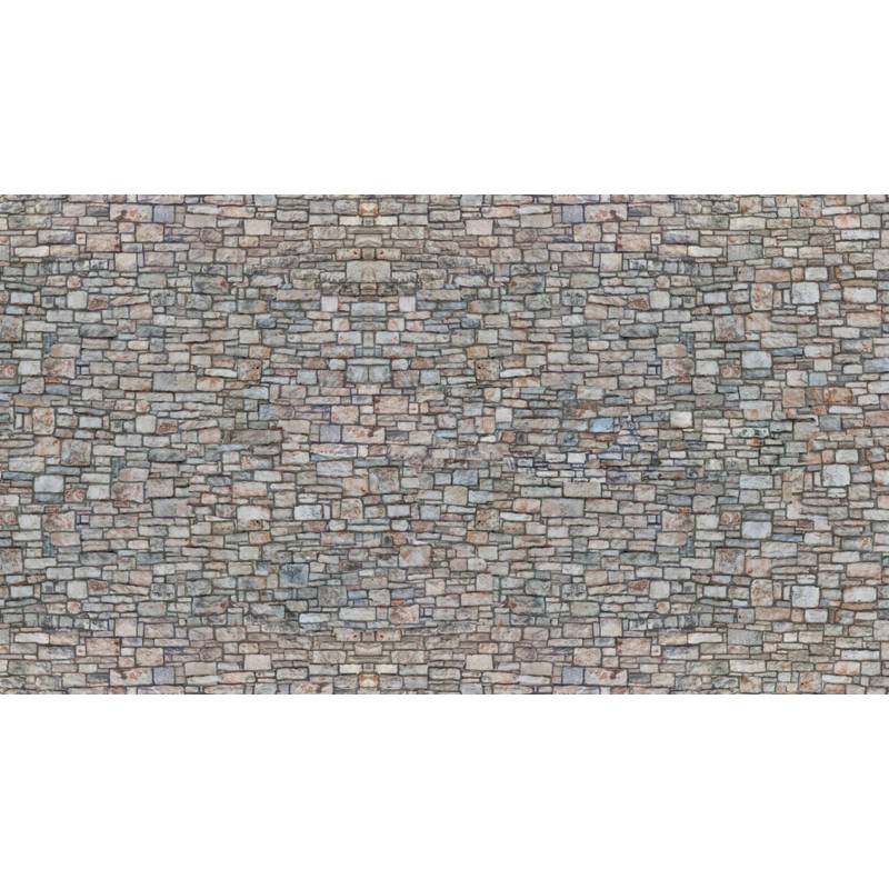 Noch 56940 - 3D-Kartonplatte “Bruchsteinmauer” - N