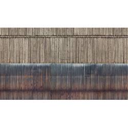 Noch 56964 - Feuille de carton 3D « Mur en bois » - N
