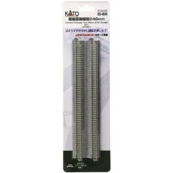 20-004 - N - 2 doubles droits 248mm - Unitrack Concrete