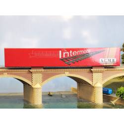 ACME 40283 - Wagon intermodal double de type Sggmrss (livrée grise)