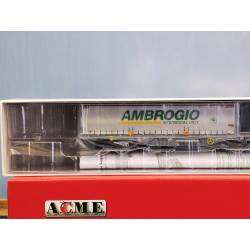 ACME 40283 - Wagon intermodal double de type Sggmrss (livrée grise)