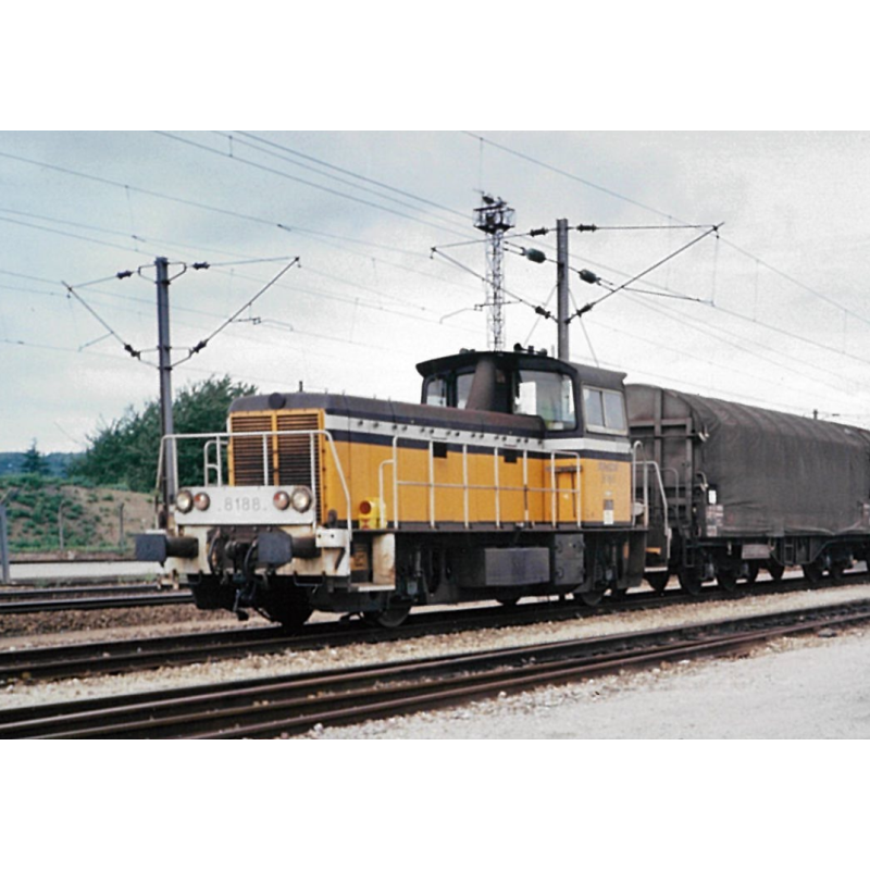 CHREZO 80-03 -Locotracteur SNCF Y 8188 - Sotteville - Livrée ARZENS - Logo "nouille"
