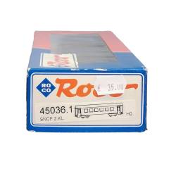 Roco 45036.1 - Voiture Bruhat de 2è cl livrée verte toit noir ep III SNCF- GEBRAUCHT / NEU