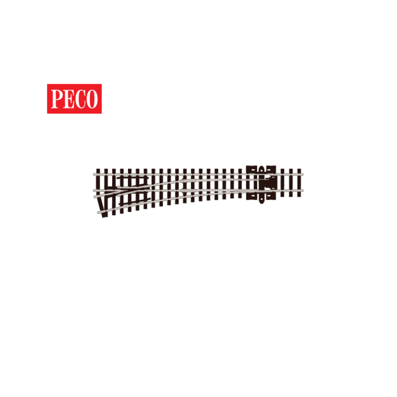 PEC SL-396 - Turnout, Medium Radius, Left Hand