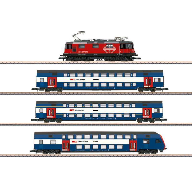 Marklin 81195 - Zugpackung Zürcher S-Bahn SBB mit Re 420