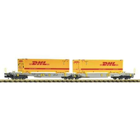 Fleischmann 6660069 - Wagon articulé à double compartiment T2000, AAE - N 1-160