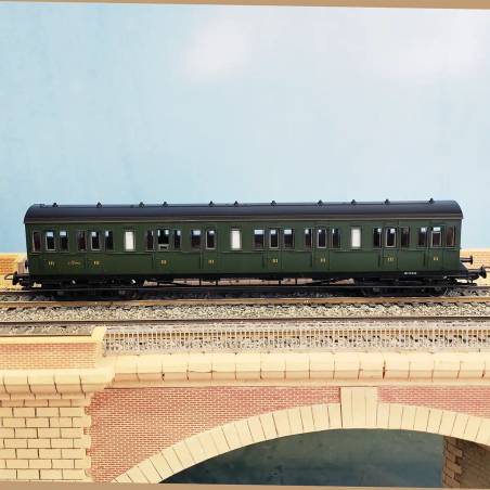 PIKO 95310 - Voiture à portières latérales 3èm ép III SNCF - Occasion - neuve