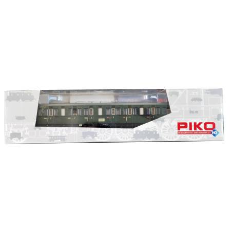 PIKO 53015 - Voiture à portières latérales 3èm ép III SNCF - Occasion - neuve