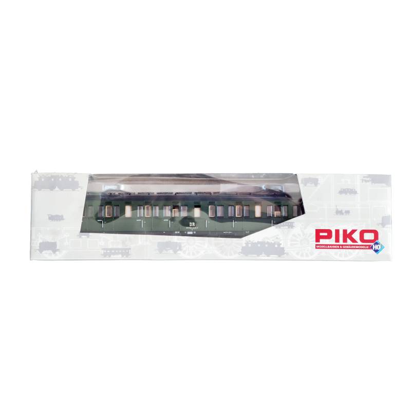 PIKO 53019 - Voiture à portières latérales ép IV DR - Occasion - neuve