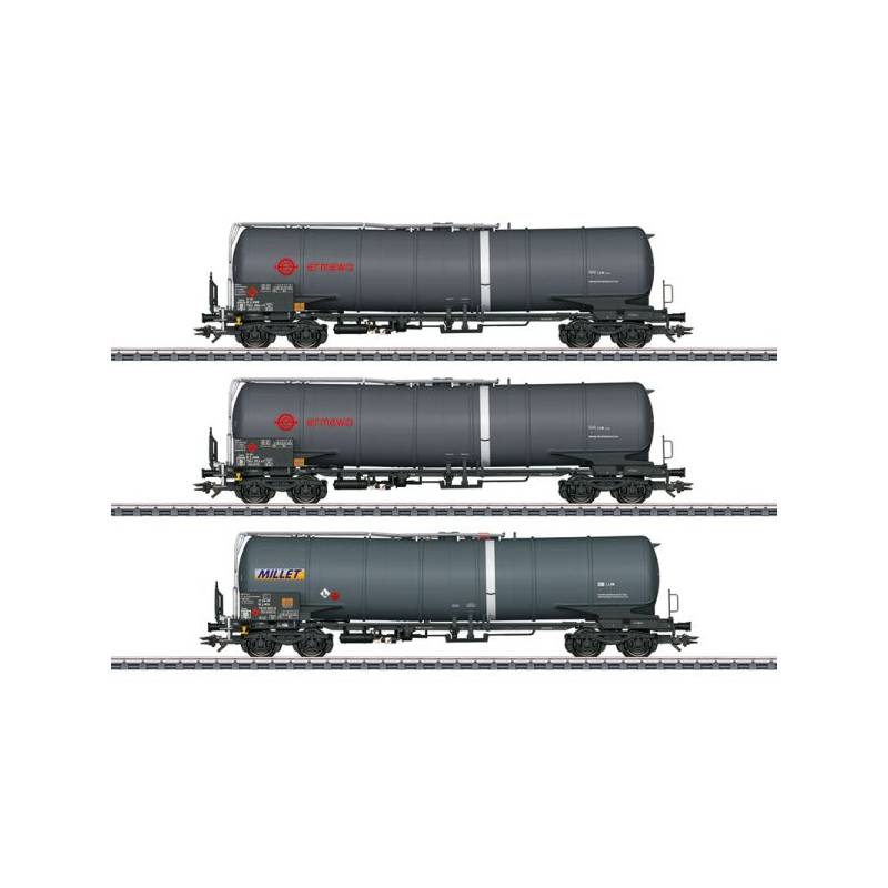 Marklin 47551- Set de wagons-citernes de type Zacns