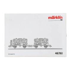 Marklin 46761 - 2 wagons-tonneaux des sociétés Chanterelle et Félix Potin - Occasion - neuve