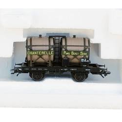 Marklin 46761 - 2 wagons-tonneaux des sociétés Chanterelle et Félix Potin - Occasion - neuve