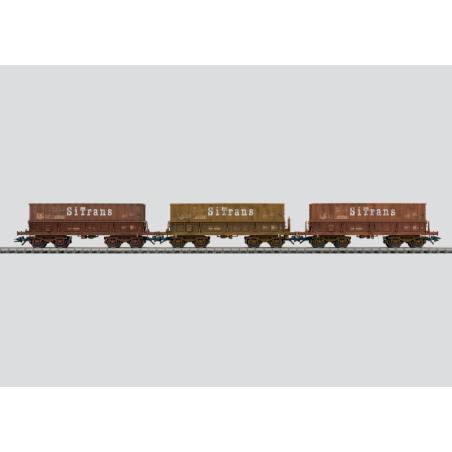 Marklin 48448 - Coffret de 3 wagons minéraliers - Occasion - neuve