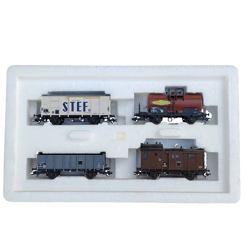 Marklin 47892 - Coffret de 4 wagons marchandises SNCF - Occasion - neuve