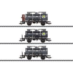 Marklin 46491 - Tank Car Set with Three Containers