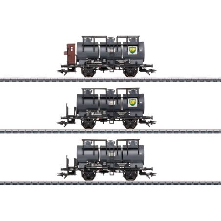 Marklin 46491 - Set de wagons-citernes à 3 cuves