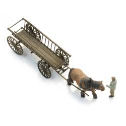 Artitec 316.144 - Hay wagon (empty) with figure