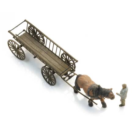 Artitec 316.144 - Hay wagon (empty) with figure