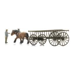 Artitec 316.144 - Hay wagon (empty) with figure