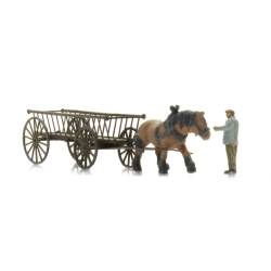 Artitec 316.144 - Hay wagon (empty) with figure