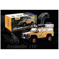 FMS11045RS-YL-SP - 1/10 Land Rover Defender 110 FCX10 Scaler ARTR kit (RS) - Yellow