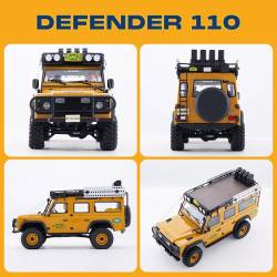 FMS11045RS-YL-SP - 1/10 Land Rover Defender 110 FCX10 Scaler ARTR kit (RS) - Yellow