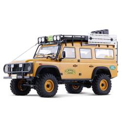 FMS11045RS-YL-SP - 1/10 Land Rover Defender 110 FCX10 Scaler ARTR kit (RS) - Yellow