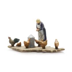 Artitec 5220010 - Farmer with chicken