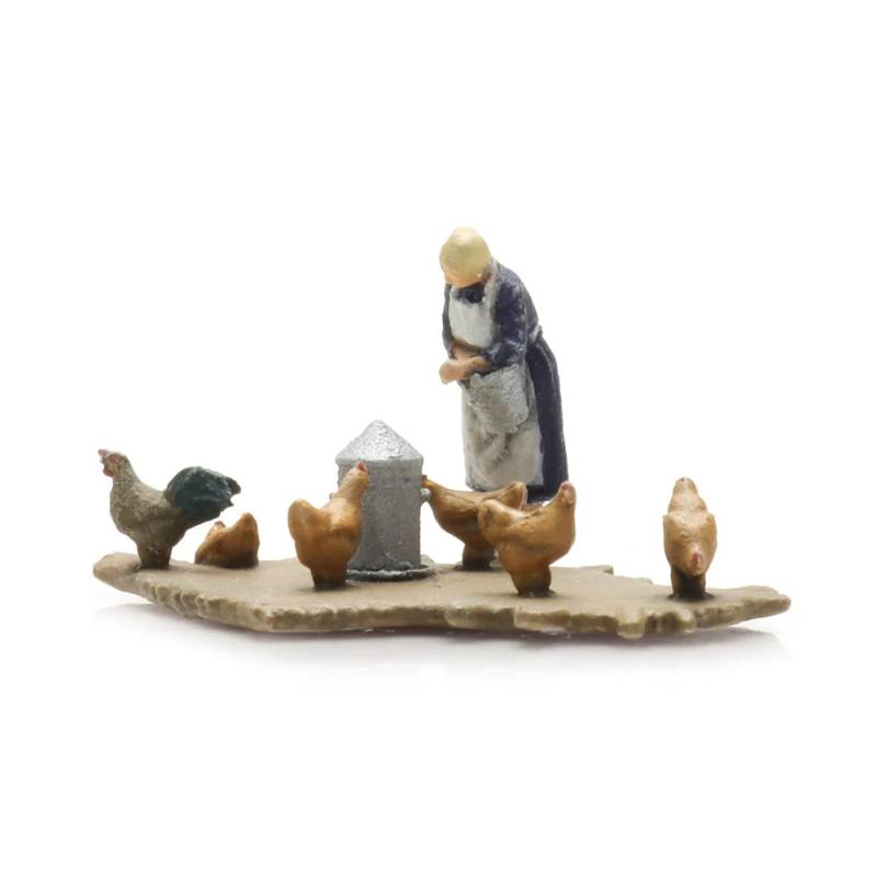 Artitec 5220010 - Farmer with chicken