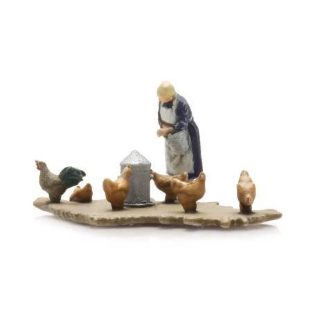 Artitec 5220010 - Farmer with chicken