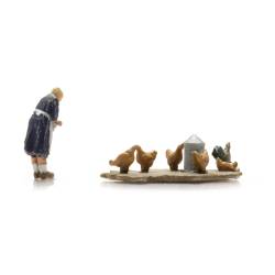 Artitec 5220010 - Farmer with chicken
