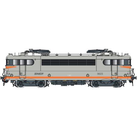 LS MODELS 10220 - BB 9600, gris/orange, logo nouilles