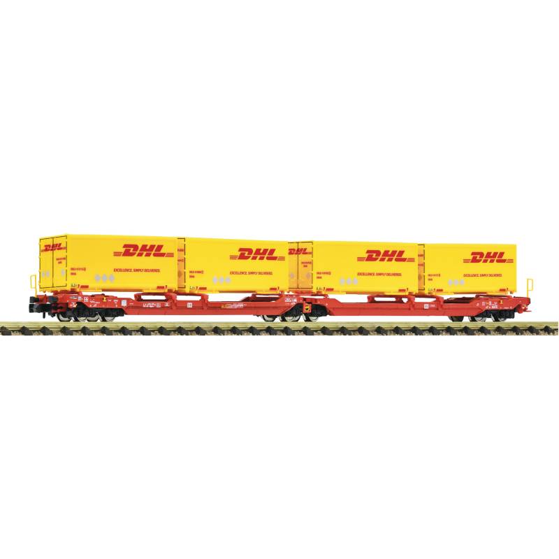 Fleischmann 6660051 - Wagon articulé à double poche T3000e, DB AG