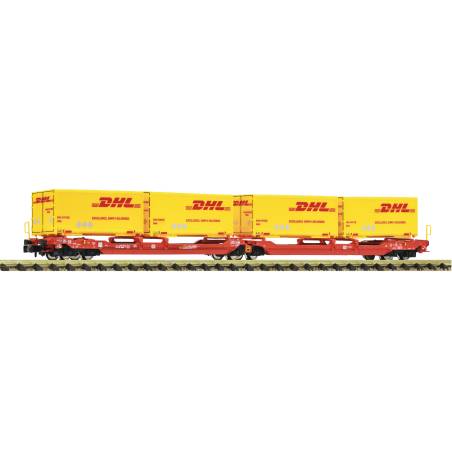 Fleischmann 6660051 - Wagon articulé à double poche T3000e, DB AG
