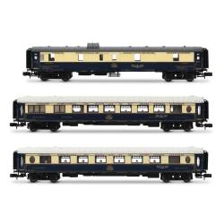 Arnold HN4489 - Voiture CIWL, coffret de 3 unités « Etoile du Nord », set 2/2 (DD3, VPC Flèche d'Or + VP Étoile du Nord), ép. II