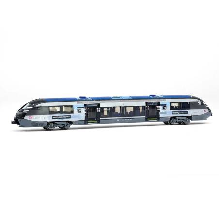 Arnold HN2684 et HN2684S - Autorail diesel X 73500 « TER Bretagne », nouvelle livrée « BREIZHGO » SNCF