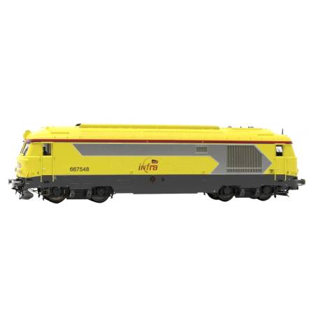 Jouef HJ2465S - Locomotive diesel Infra  BB 667548 - SNCF