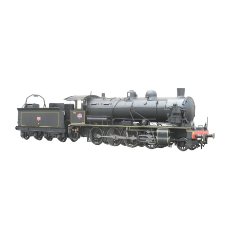 CHREZO 140-03 -  Locomotive 140 C 158 Région Ouest de la SNCF (dépôt de Sotteville )